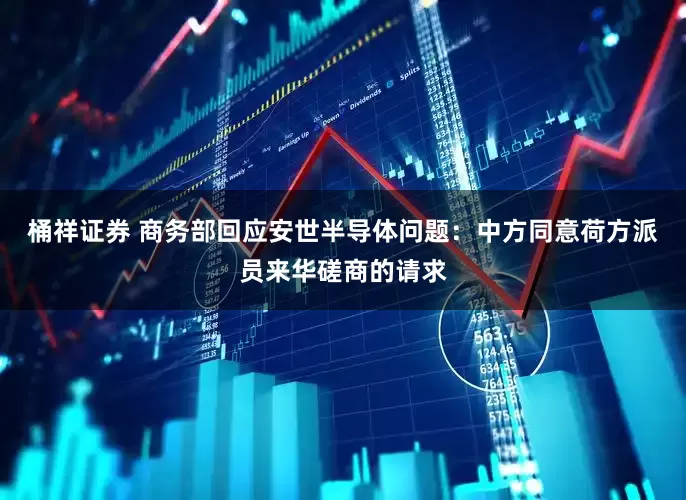 桶祥证券 商务部回应安世半导体问题：中方同意荷方派员来华磋商的请求